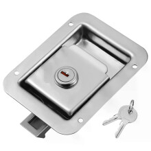 Paddelhandtag i rostfritt stål Lås Dörrspärr Heavy Duty Flush Mount för dörrdörrhandtag RV