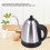 Bollitore a becco d'oca da 1,2 L - Argento 28 x 20 cm 7