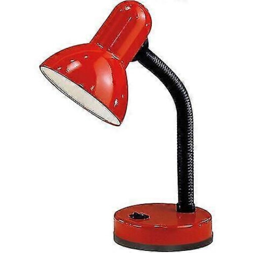 Lampe de table, lampe de bureau, rouge 2