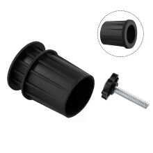 Base per ombrellone, parte di ricambio, vite, manopola, accesso al cortile, anello forato, base per