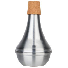Straight Mute Trumpet Silencers Aluminum Alloy Practice Mute for Trumpet Players, Adjustable Size, Quiet Performance