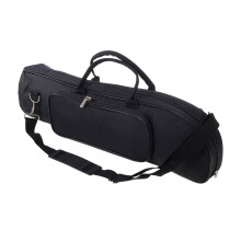 Lightweight Trumpet Gig Bag with Soft Interior, Double Zippers, and Adjustable Single Shoulder Strap for Easy Transport