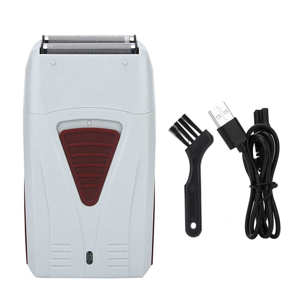 Grey Usb Rechargeable Reciprocating Electric Shaver
