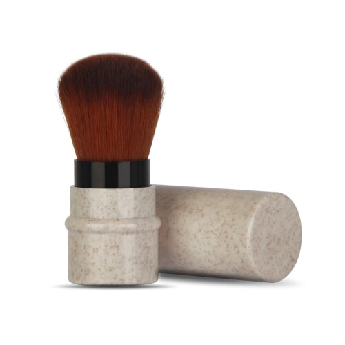 Short Marbling Makeup Foundation Brush Stretchable 1