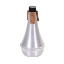 Guitar Parts Mute for Trumpet - Aluminium Straight Trumpet Mute Silencer for Beginner Practice - White Color