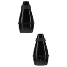 Lightweight Plastic Trumpet Practice Mute for Beginners - 2pcs Silent Mute for Standard Trumpet Instruments