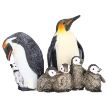 3 Stück Penguin-Modell Vinylmaterial Sicher Geruchlos Lebendige Echtheitsnahe Kleine Tierfiguren für Über 3 Jahre alte Kinder