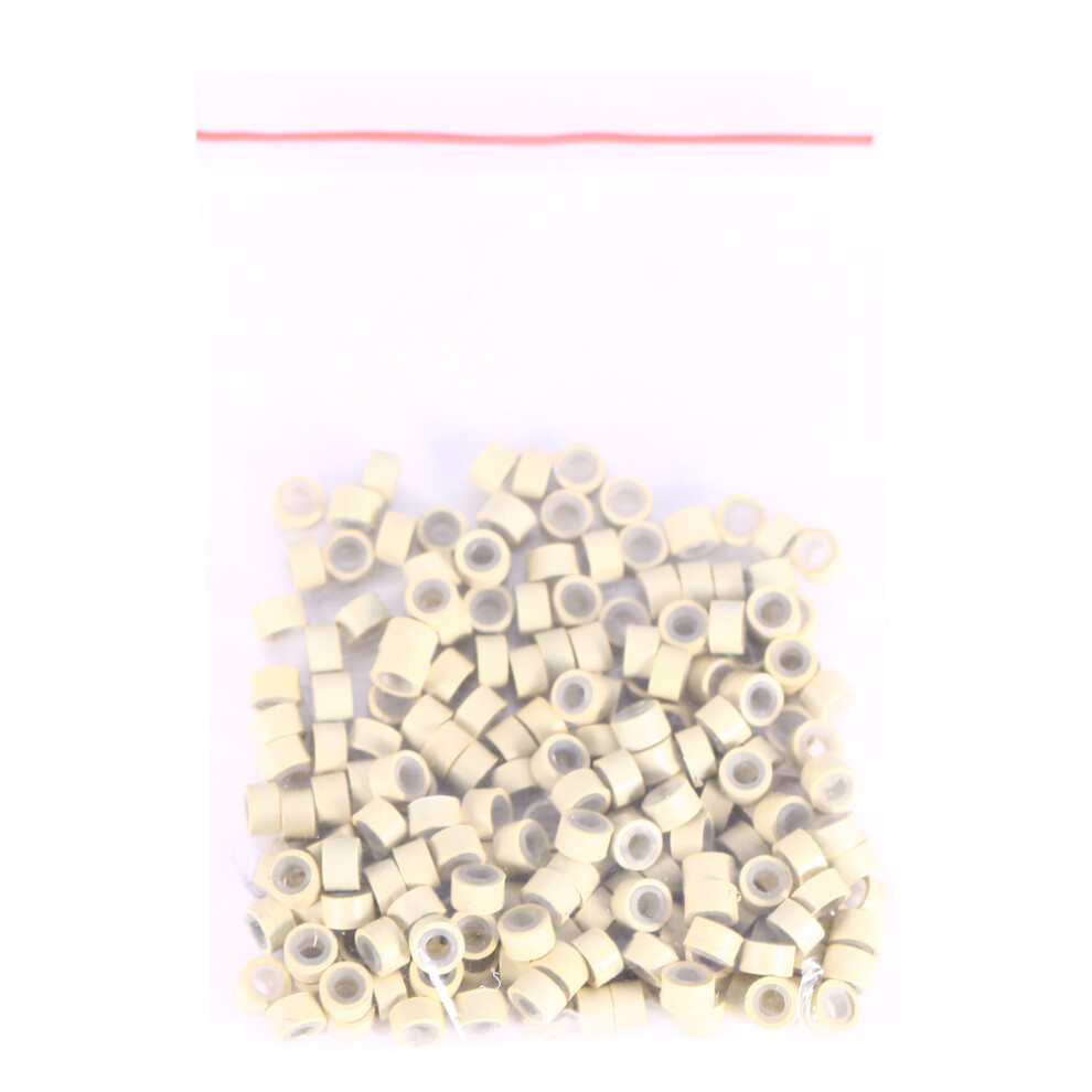200PCS/Bag Fashion Silicone Lined Micro Hair