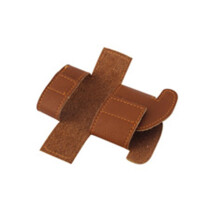 Leather Trumpet Case with Non-Slip Backing, Soft Interior, Valve and Slide Protection, Fits Standard Size Trumpets