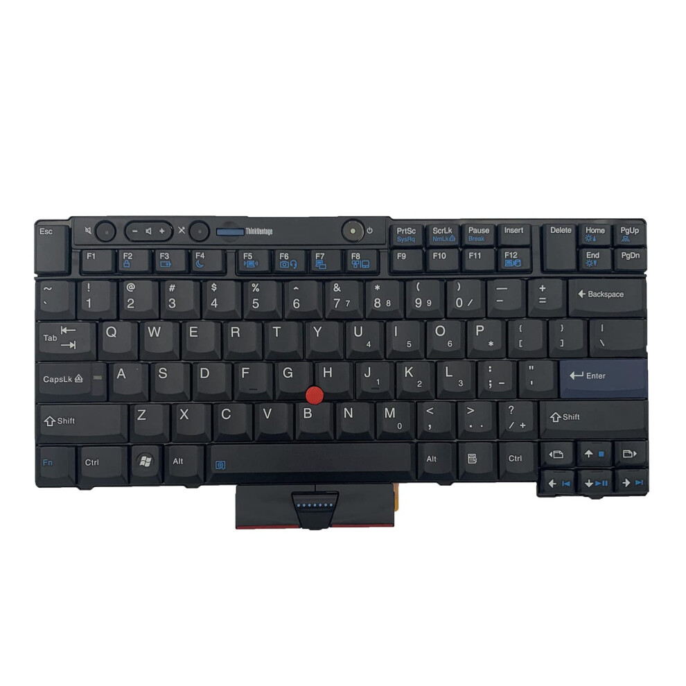 Laptop Replacement Keyboard Us Layout For Lenovo Thinkpad T410 T510 X220 T420 T400s 45N2135 45N2211 Black 6482260717654