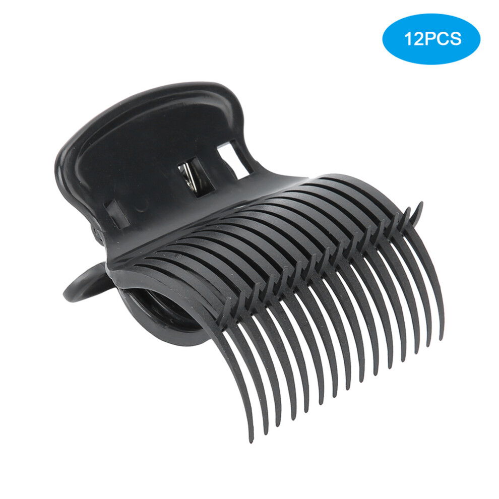12pcs Hot Roller Clip Hair Curler Claw Clips