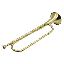 B Flat Trumpet Brass Instrument for Professional Orchestra Performances, Durable Blowing Bugle with High-Quality Finish