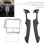 2Din Car Dash Radio Frame Panel for Yaris Vitz Platz 2005‑2011 11