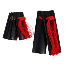 Professional Clapper Bamboo Instrument for Chinese Performances, 1 Pair, Made of Safe Materials, Traditional Style