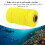Ligne de moulinet de plongée 83 m / 90,8 yd jaune fluorescent 11