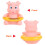 Baby Bath Thermometer Temperature Display Floating 4
