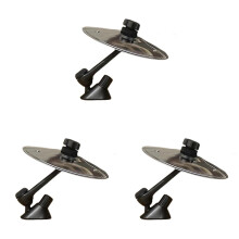 Car Crash Cymbal Set for Air Vents, Mini Finger Drum Metal Jazz Drums, Easy Install for All Vehicle Types (3pcs)