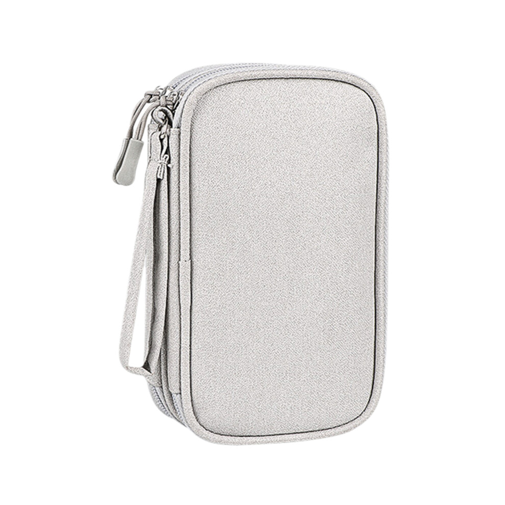 (gray, trumpet) Waterproof New Jacquard Fabric Travel Accessories Storage Bag Separate-image-OPC-PJP6W5K-NEW