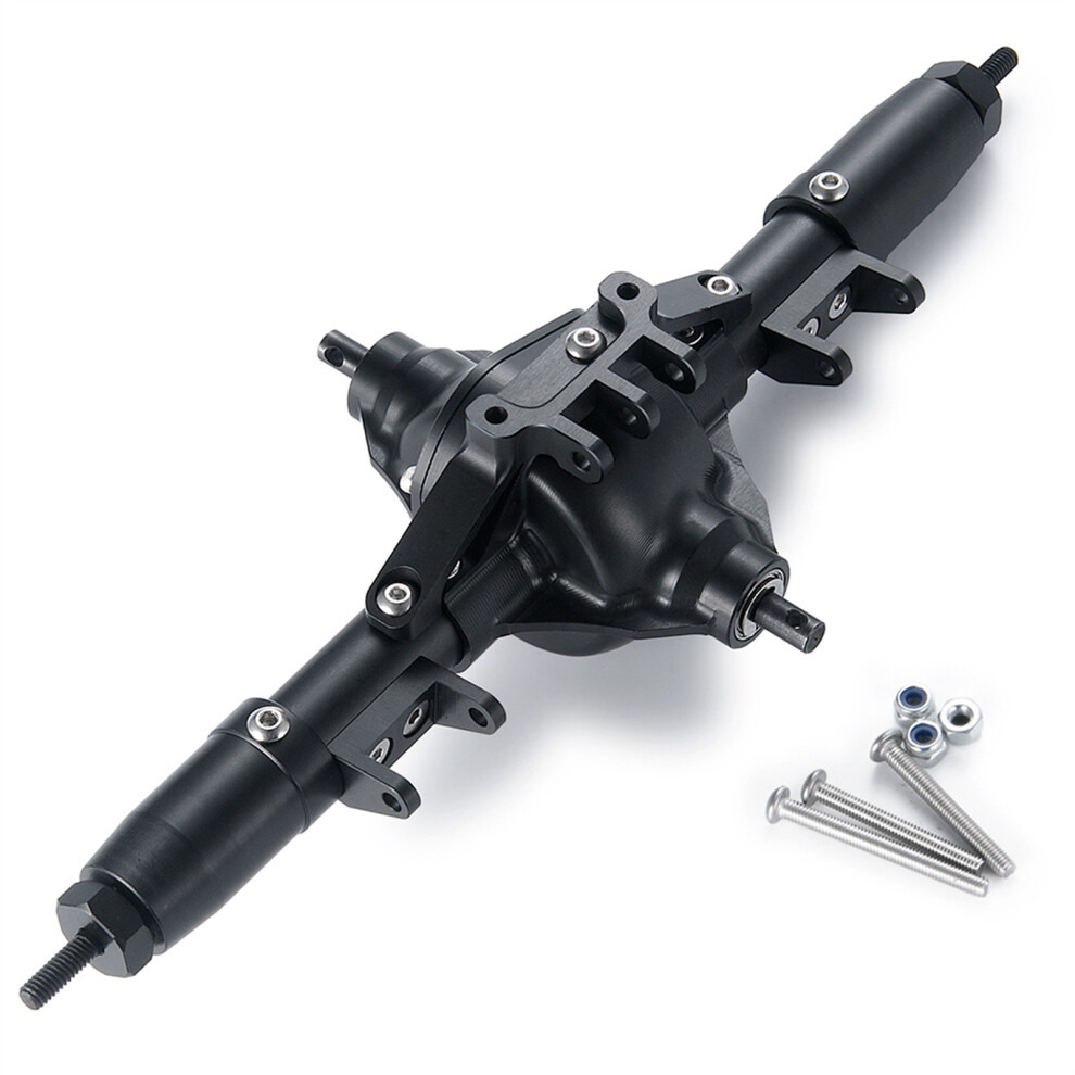 (Black) RCGOFOLLOW Aluminum Alloy Better Stability Front Axle For 1/10 Rc-image-OPC-PJP6WTX-NEW