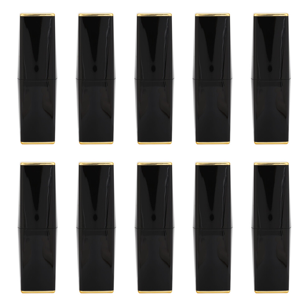 Black DIY Empty Lipstick Containers Handmade