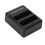 AHDBT401 Batterie 1600 mAh Chargeur double 3,8 V USB 3