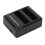 AHDBT401 Batterie 1600 mAh Chargeur double 3,8 V USB 14