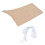 Toile d'ombrage beige 3x2m en polyester étanche 864 g 14