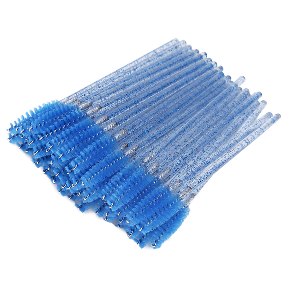 50pcs Nylon Makeup Brush Mascara Wands Eyelash