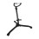 Foldable Saxophone Stand Support for Alto Tenor Sax, Portable Tripod with Triangle Base, Adjustable Holder Rack 1