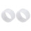 Anello in silicone per racchetta 5 g/0,2 oz trasparente 2 pezzi 16