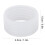 Anello in silicone per racchetta 5 g/0,2 oz trasparente 2 pezzi 3