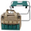 Multifunction Portable Folding Garden Stool Chair 7