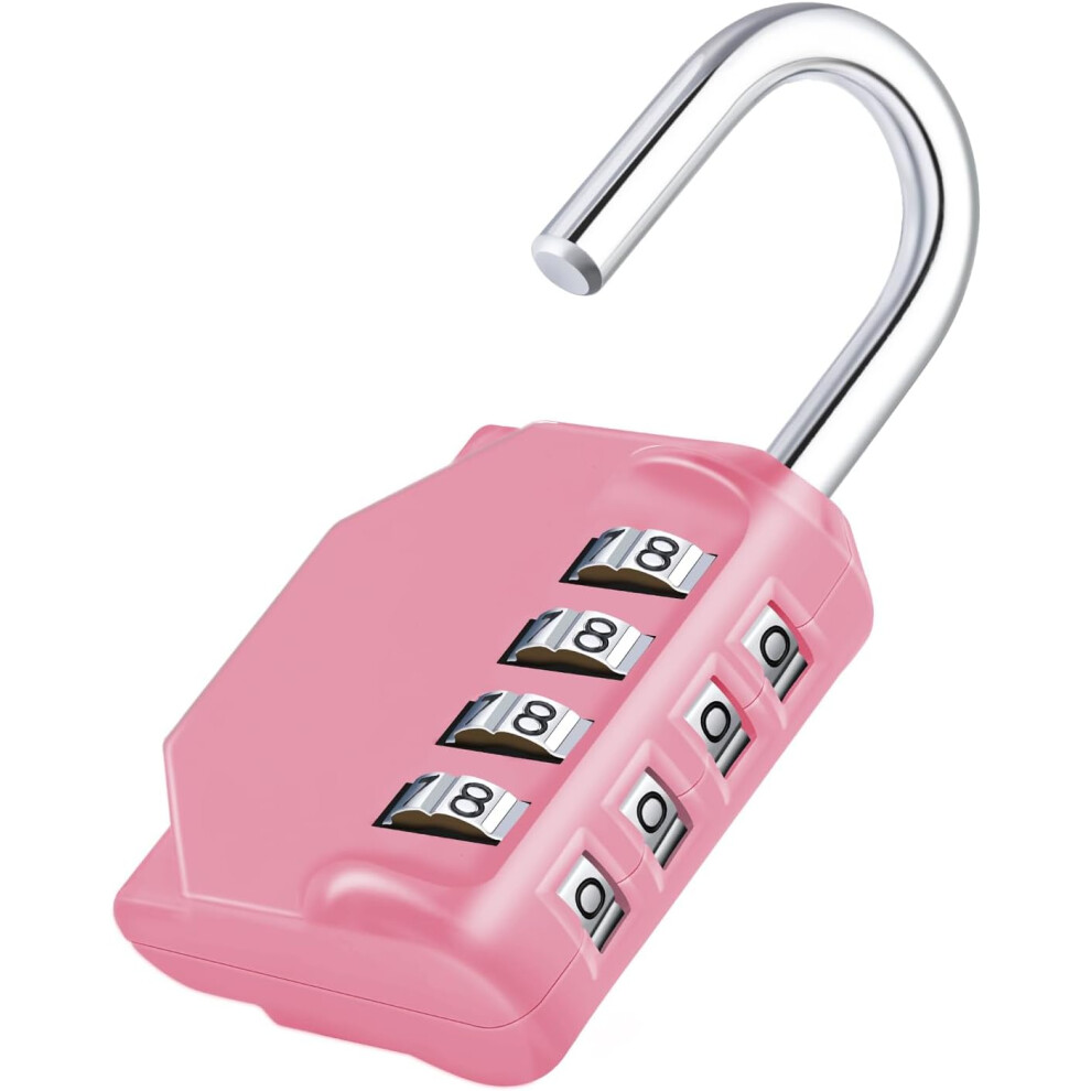 Zhege 4 Digit Combination Lock Weatherproof Heavy Duty Padlock