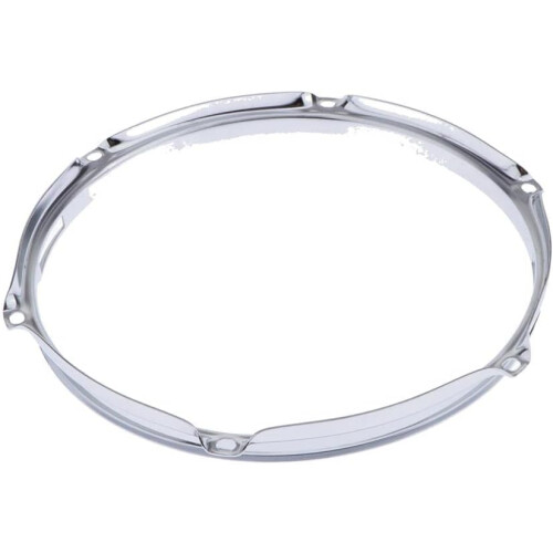 6 Lug Snare Side Hoop - 10 Inch Solid Drum Hoop, 1.5mm Thickness, Compatible with Standard Snare Drums 1