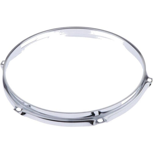 6 Lug Snare Side Hoop - 10 Inch Solid Drum Hoop, 1.5mm Thickness, Compatible with Standard Snare Drums 2