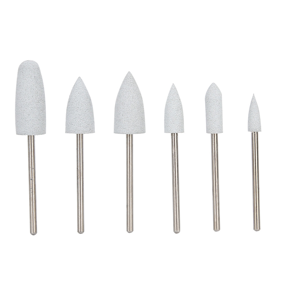 6Pcs Nail Drill Bit Nail Art Drill Manicure 9387669089722