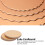 10PCS Double Sided Pattern Round Cake Boards 15
