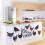 4pcs Kitchen Wall Stickers, 60x30cm Chicken Shape PVC Decor Set 13