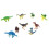 24 Pack Dinosaur Figurines - Realistic Plastic Dinosaur Playset for Kids 6