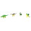24 Pack Dinosaur Figurines - Realistic Plastic Dinosaur Playset for Kids 11