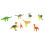 24 Pack Dinosaur Figurines - Realistic Plastic Dinosaur Playset for Kids 12
