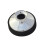 Round ABS Alto Saxophone Mute Silencer - Lightweight Mini Sax Buffer in Silver for Woodwind Instruments 1