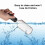 Stainless Steel Foot Callus Remover Pedicure Tool, Black, Adjustable Handle 9