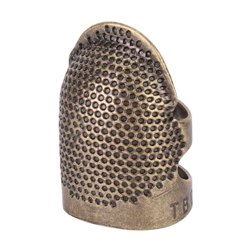 Brass Portable Vintage Thimble Sewing Quilting DIY
