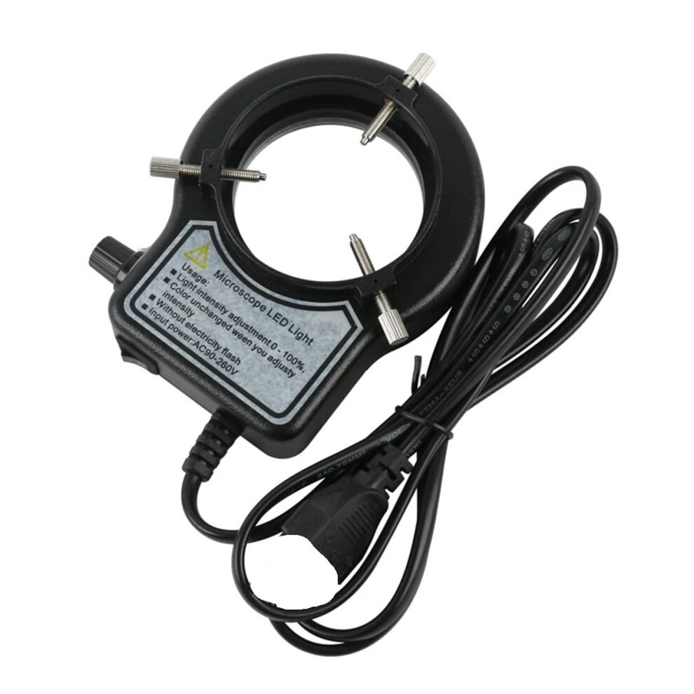 Lab Microscope Accessories 56 Led Adjustable Ring For Stereo Microscope And Camera Compatibility Light/Black 6276012528328