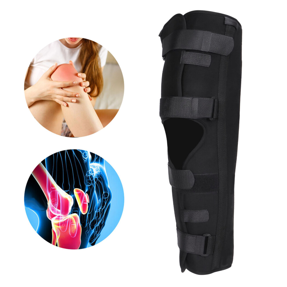 Strong Comfort Knee Immobilizer with 4 Adjustable Straps, Sizes M-L
