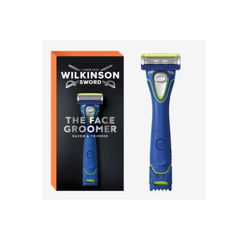 Wilkinson Sword The Face Groomer Mens Razor & Trimmer-image-OPC-PJP7RNP-NEW