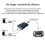 Dockingstation K1KF USB 2.0 Manueller Sharing-Switch Drucker-Sharing-Gerät, schwarz 4