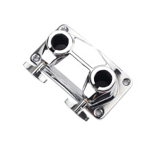 Metal Drum Stand Parts - Drum Mount Clamp Bracket for Snare Drum, Smooth Surface Drum Extension Accessories, Compatible with Standard Sizes
