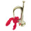 Classic Bugle Trumpet for Bands - Beginner-Friendly Brass Design with Comfortable Grip for Stage Performances 1